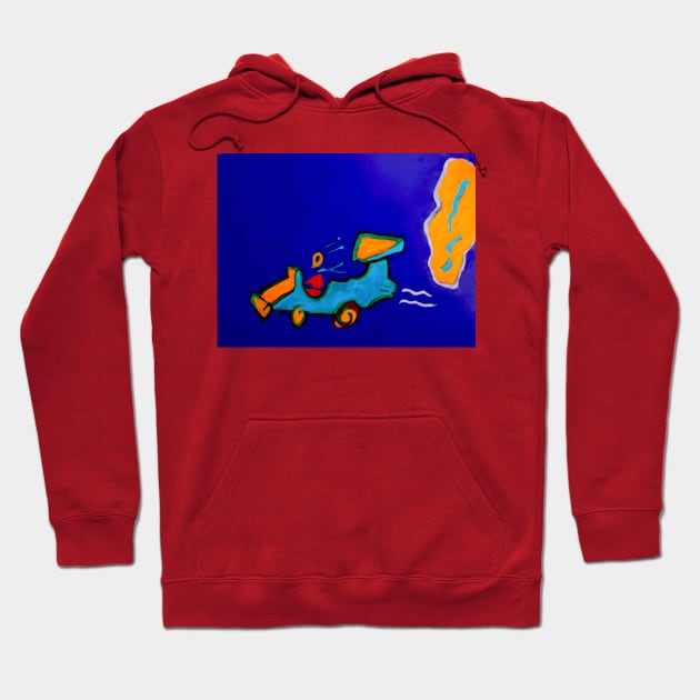 Racer Ant Hoodie by DonWillisJrArt